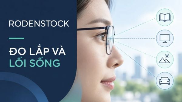 Đo lắp và chọn tròng Rodenstock theo công việc, lối sống