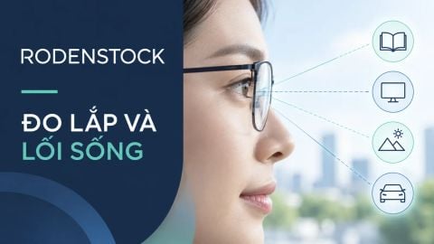Đo lắp và chọn tròng Rodenstock theo công việc, lối sống