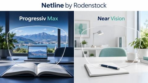 Netline by Rodenstock: Progressiv Max và Near Vision