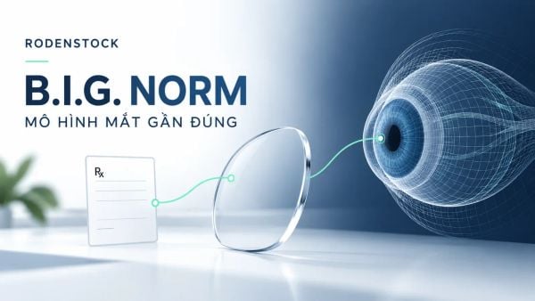 Rodenstock B.I.G NORM là gì? AI, DNEye và mô hình mắt