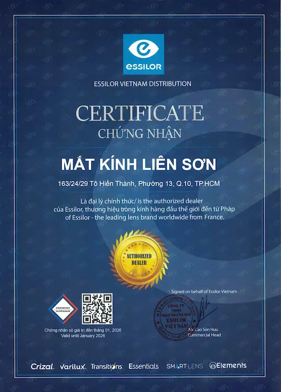 Essilor Tròng kính