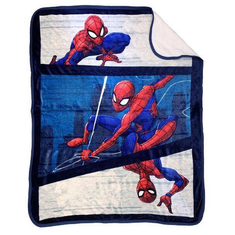 🕷️ Mền (Chăn) Người Nhện Spiderman 127x152cm – Ấm Áp, Mềm Mịn Cho Bé Trai