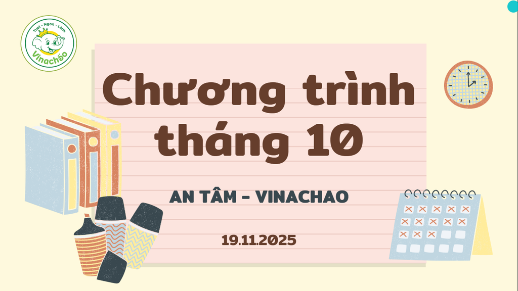 🎉 VINACHAO TỔ CHỨC THÀNH CÔNG CHƯƠNG TRÌNH ĐÀO TẠO & SỰ KIỆN NỘI BỘ NGÀY 19/11 🎉