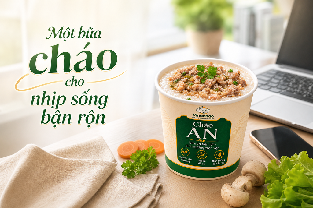 Cháo cho người lớn: Khi nào một bữa cháo tiện lợi là lựa chọn phù hợp?