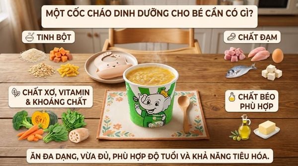 Vì sao không nên cho bé ăn cháo dinh dưỡng quá sớm?