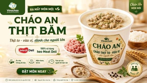 Cháo An dành cho người lớn Vinachao, cho bé từ 4 tuổi và người lớn