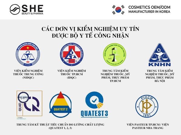 kiểm định chất lượng mỹ phẩm gia công