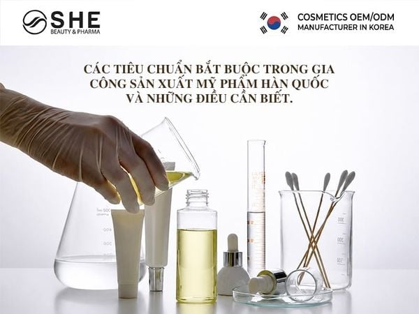 gia công sản xuất mỹ phẩm Hàn Quốc