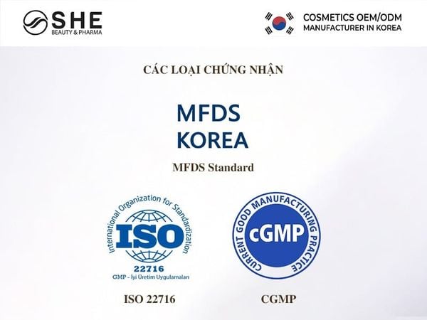 gia công sản xuất mỹ phẩm Hàn Quốc