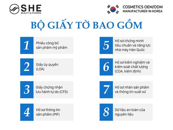 gia công mỹ phẩm Hàn Quốc