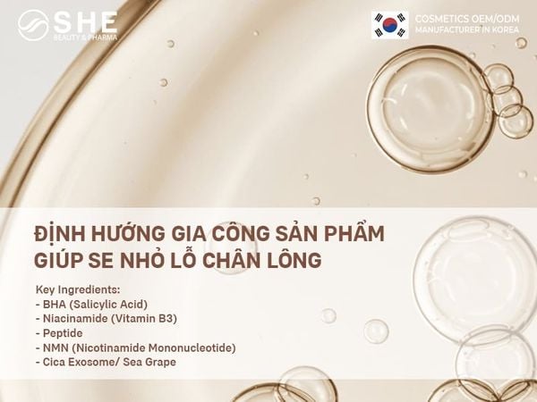se khít lỗ chân lông