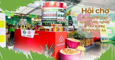 Hội Chợ Kỷ Niệm 80 Năm Ngành Nông Nghiệp & Môi Trường Nghệ An