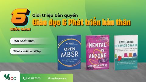 Giới thiệu bản quyền 6 cuốn sách giáo dục và self-help