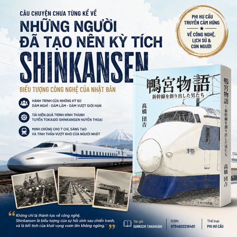 Khám phá câu chuyện phía sau biểu tượng tàu cao tốc Shinkansen