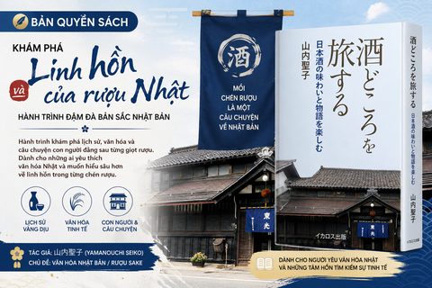 Bản quyền sách Nhật Bản: Hành trình khám phá rượu Sake truyền thống
