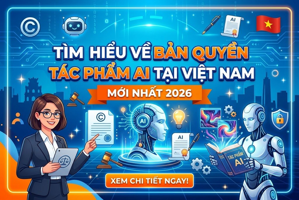 Tìm Hiểu Về Bản Quyền Tác Phẩm AI Tại Việt Nam Mới Nhất 2026