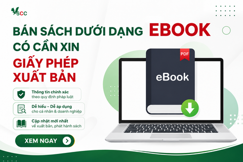 Bán sách dưới dạng ebook có cần xin giấy phép xuất bản không