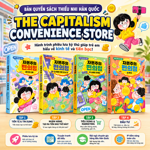 Bản quyền sách thiếu nhi Hàn Quốc: The Capitalism Convenience Store