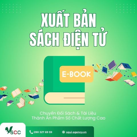 Dịch Vụ Xuất Bản Điện Tử: Chuyển Đổi Sách & Tài Liệu Thành Ấn Phẩm Số Chất Lượng Cao