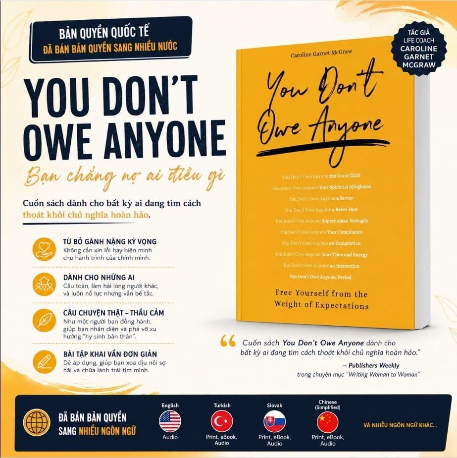 Giới thiệu bản quyền: You Don’t Owe Anyone