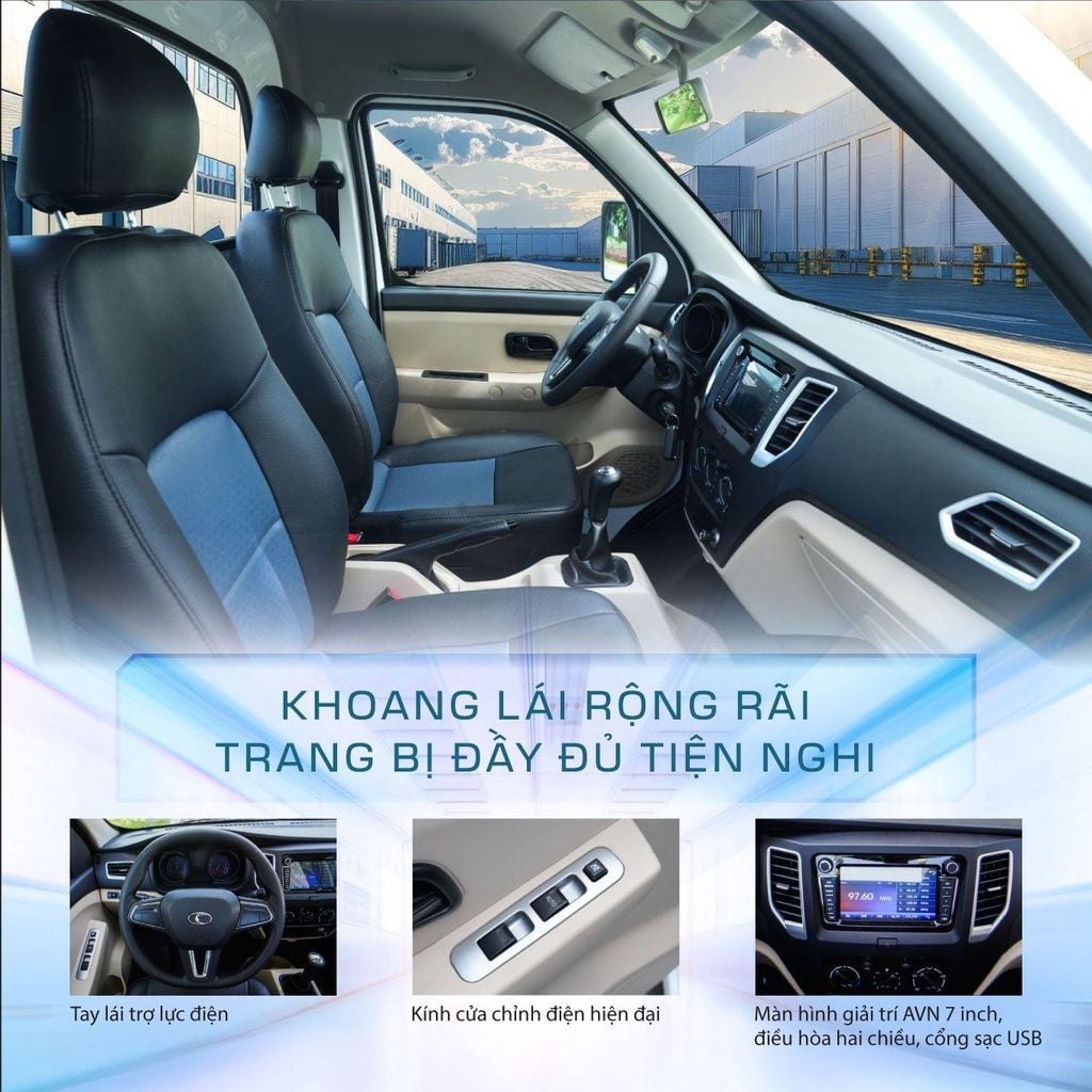 xe tải Thaco 1.2 tấn Towner T1-2.8