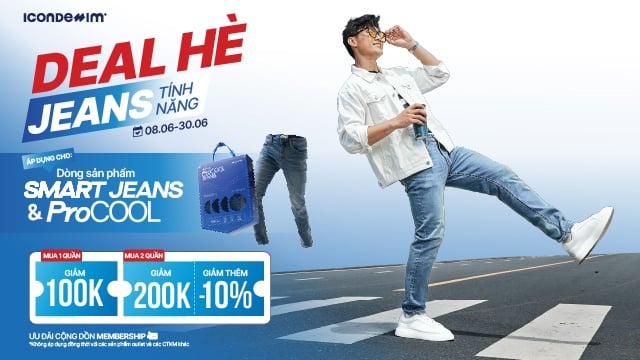 Đập Tan Sức Nóng Mùa Hè: Ưu Đãi Jeans Tính Năng Lên Đến 200k+