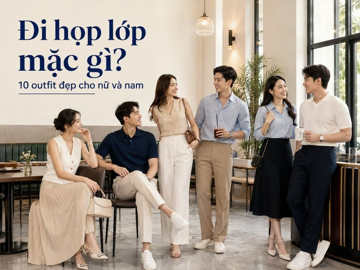 Đi Họp Lớp Mặc Gì? 10 Outfit Đẹp Cho Nữ & Nam 2026
