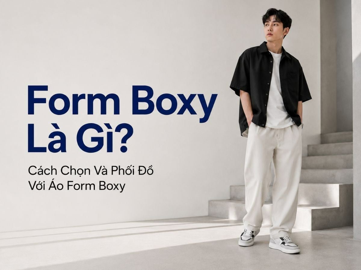 Form Boxy Là Gì? Cách Chọn Và Phối Đồ Với Áo Form Boxy