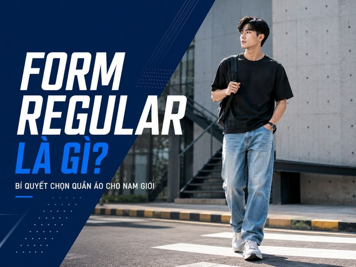 Form Regular Là Gì? Bí Quyết Chọn Quần Áo Form Regular Fit Tôn Dáng