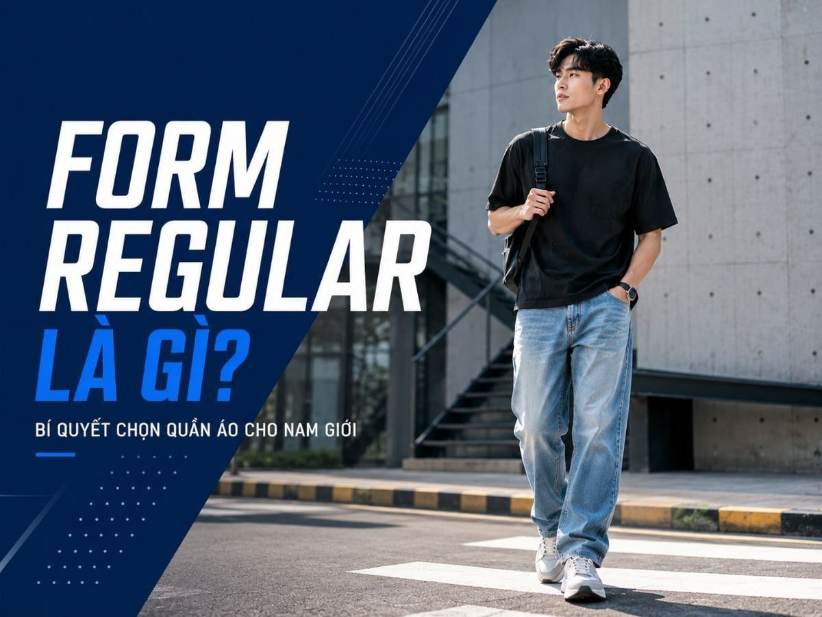 Form Regular Là Gì? Bí Quyết Chọn Quần Áo Form Regular Fit Tôn Dáng