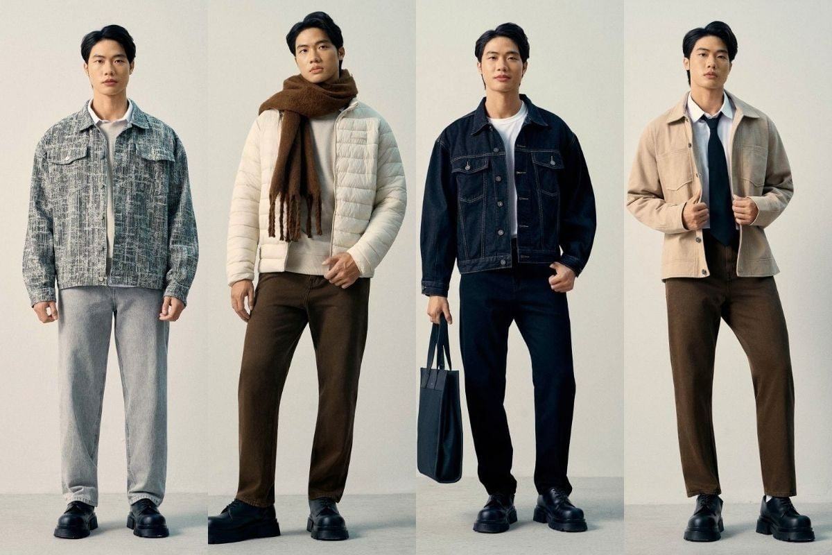 Gợi ý 14 Outfit phối đồ mùa đông với quần ống rộng nam chuẩn gu