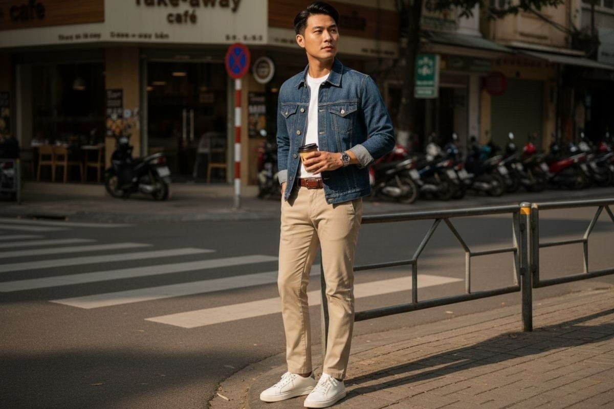 10 cách phối đồ mùa thu cho nam phong cách, tinh tế