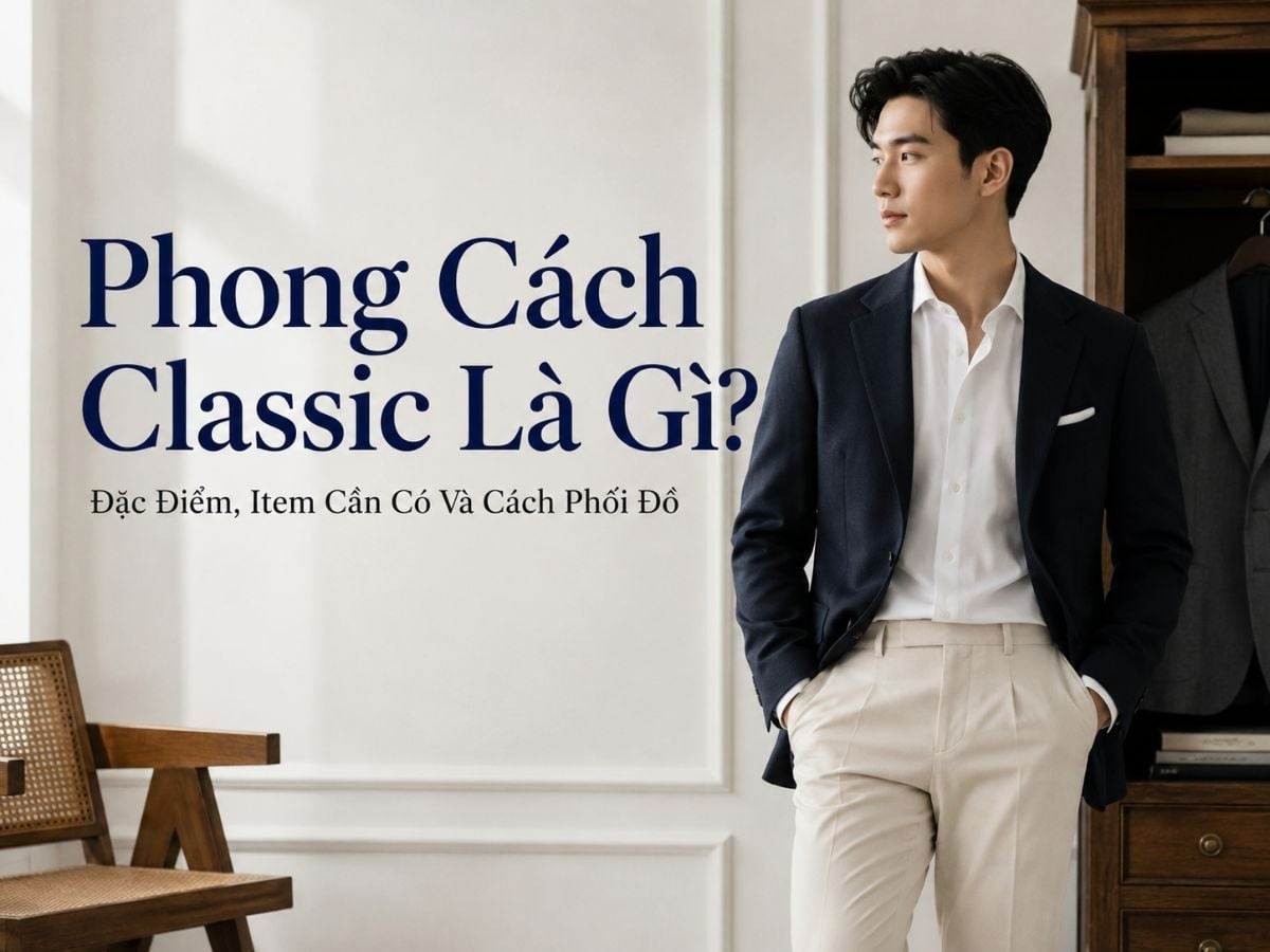 Classic Style - Phong cách thời trang cổ điển, sang trọng và thanh lịch
