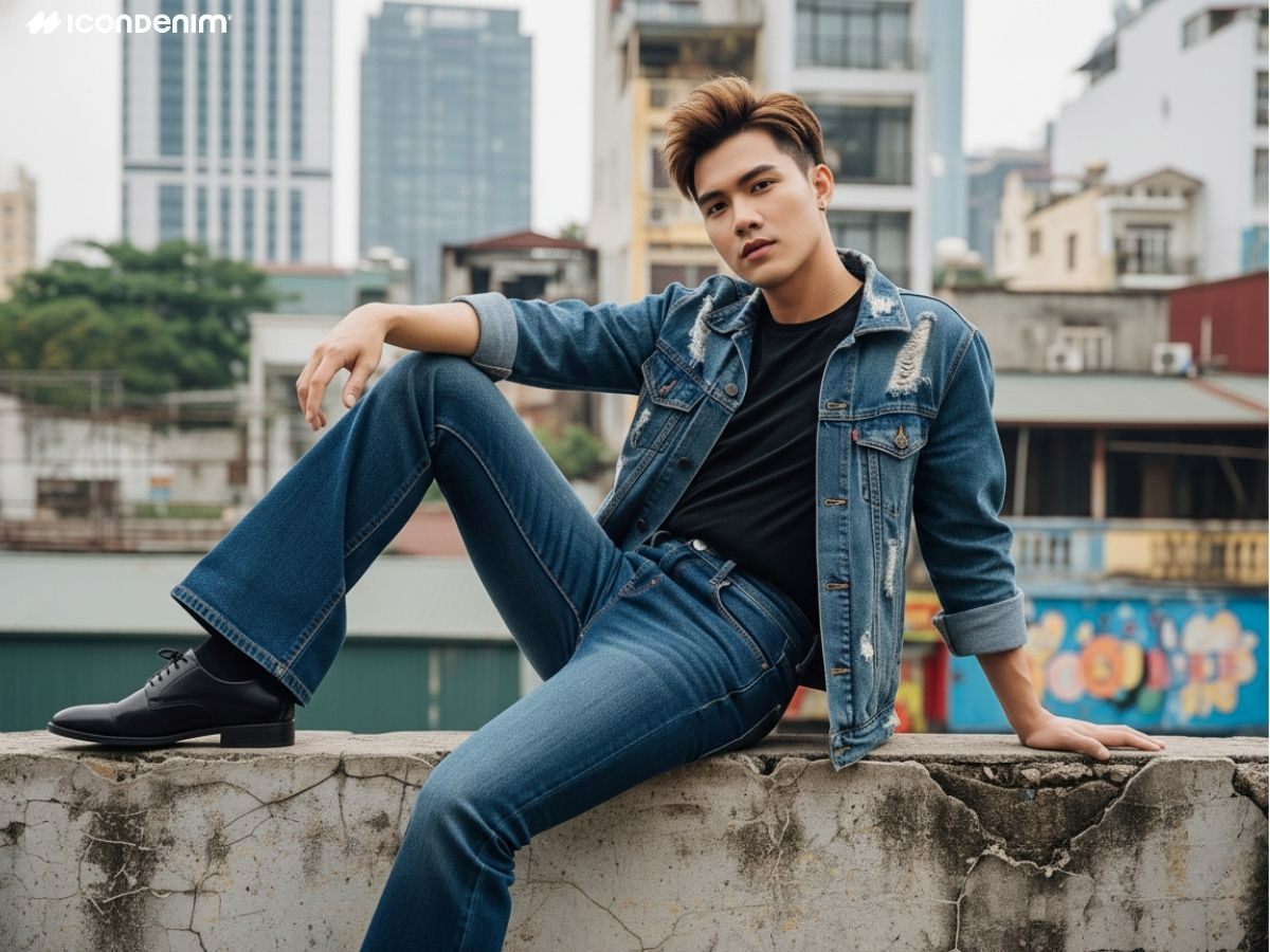 Quần Jeans ống loe phối với áo gì? 20 cách mix đồ quần ống loe cực đẹp