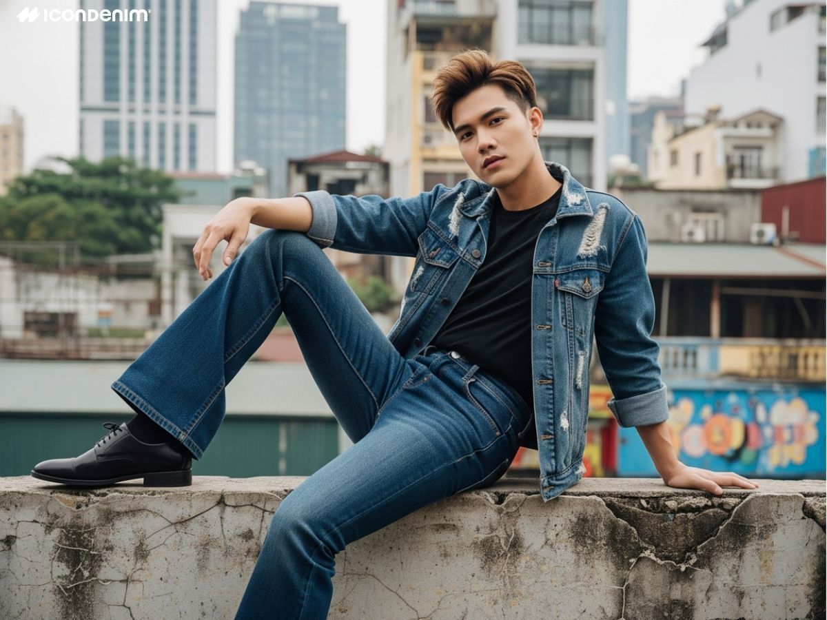 Quần Jeans ống loe phối với áo gì? 20 cách mix đồ quần ống loe cực đẹp