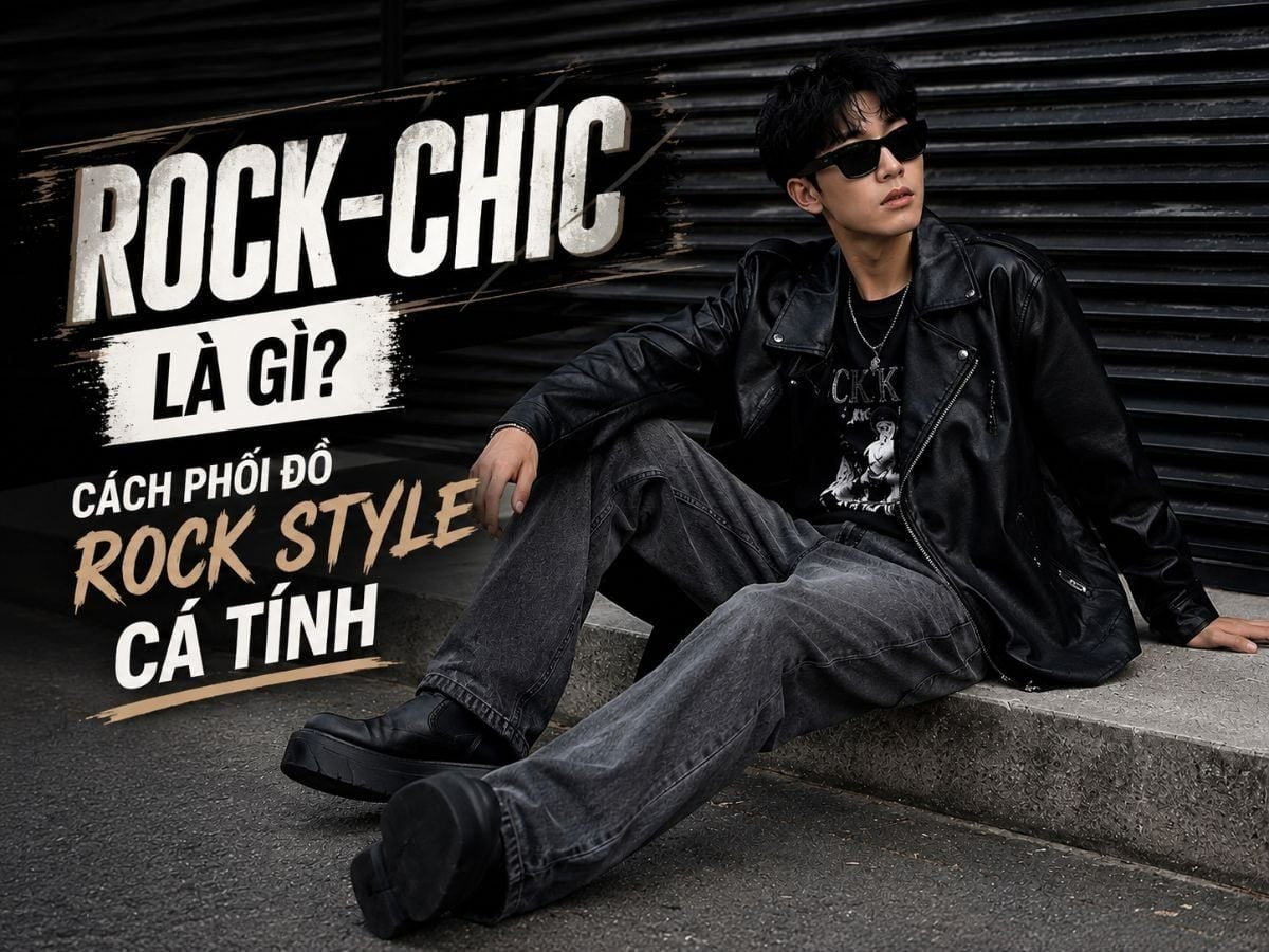 Rock-Chic Là Gì? Cách Phối Đồ Rock Style Nam Chỉn Chu, Cá Tính