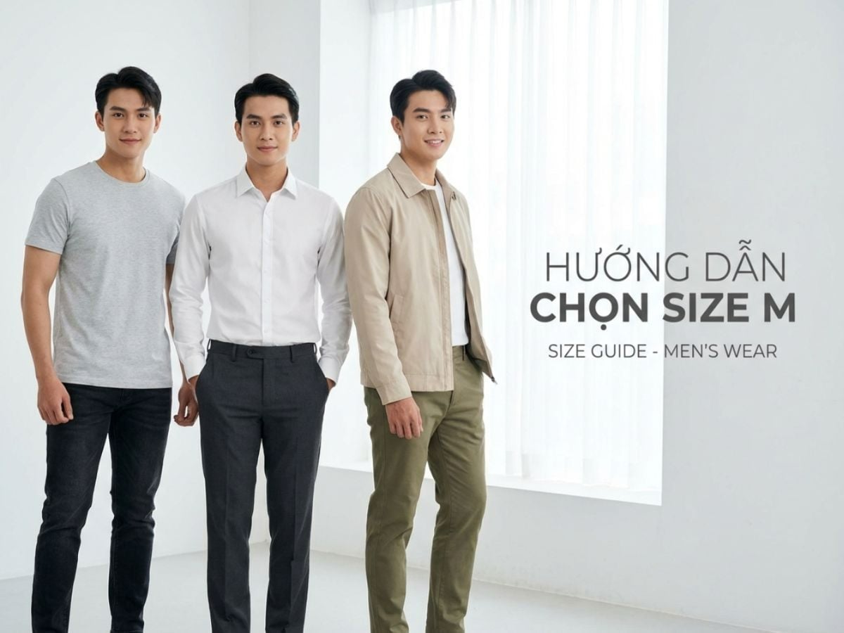 Size M Là Bao Nhiêu Kg? Cách Chọn Phù Hợp Với Cân nặng