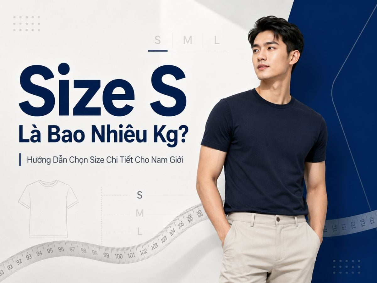 Size S Là Bao Nhiêu Kg? Hướng Dẫn Chọn Size Chi Tiết Cho Nam Giới