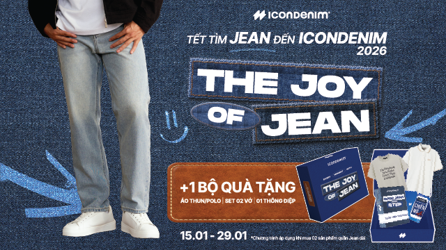 Tết Tìm Jean Đến ICONDENIM – Mua Quần Jean Nam Nhận Quà Xịn