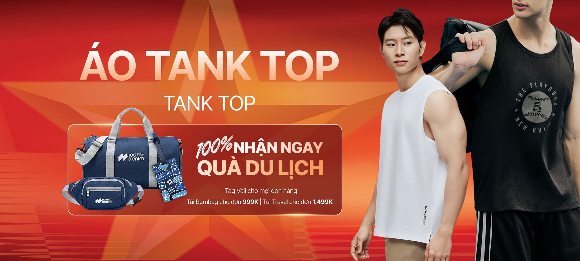Tank Top - Áo Ba Lỗ Nam