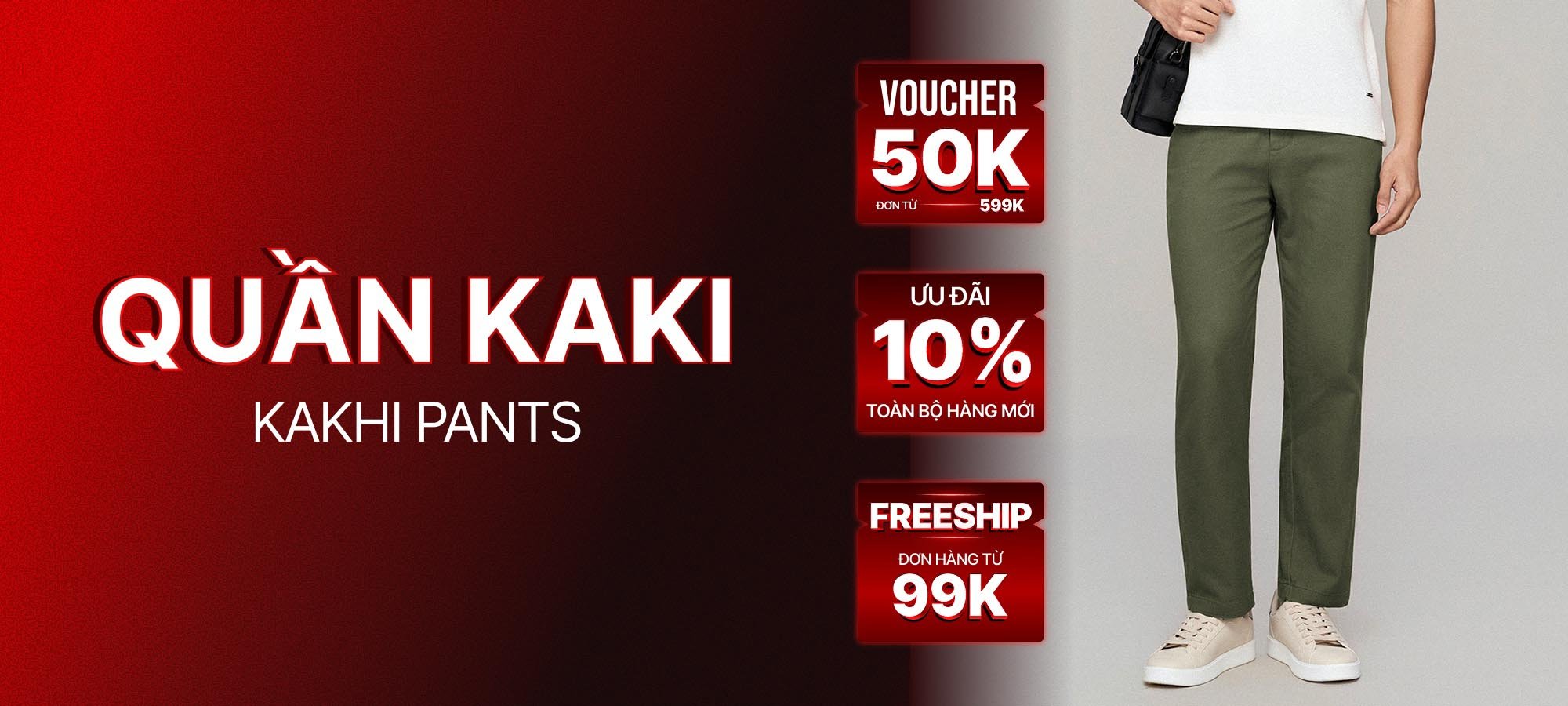 Quần Kaki Nam
