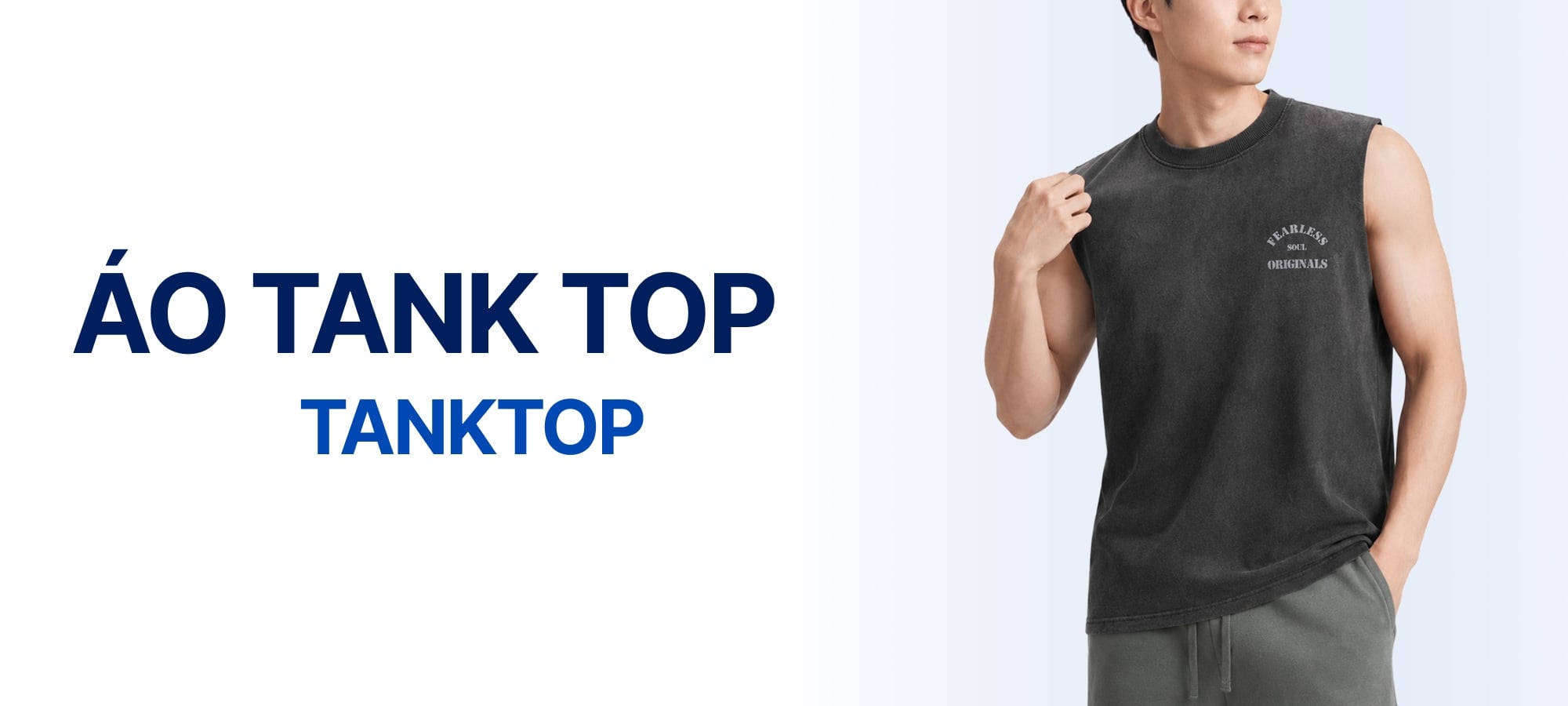 Tank Top - Áo Ba Lỗ Nam