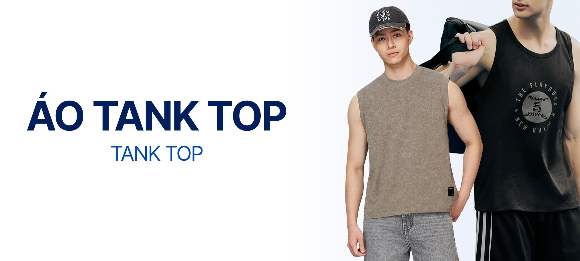 Tank Top - Áo Ba Lỗ Nam