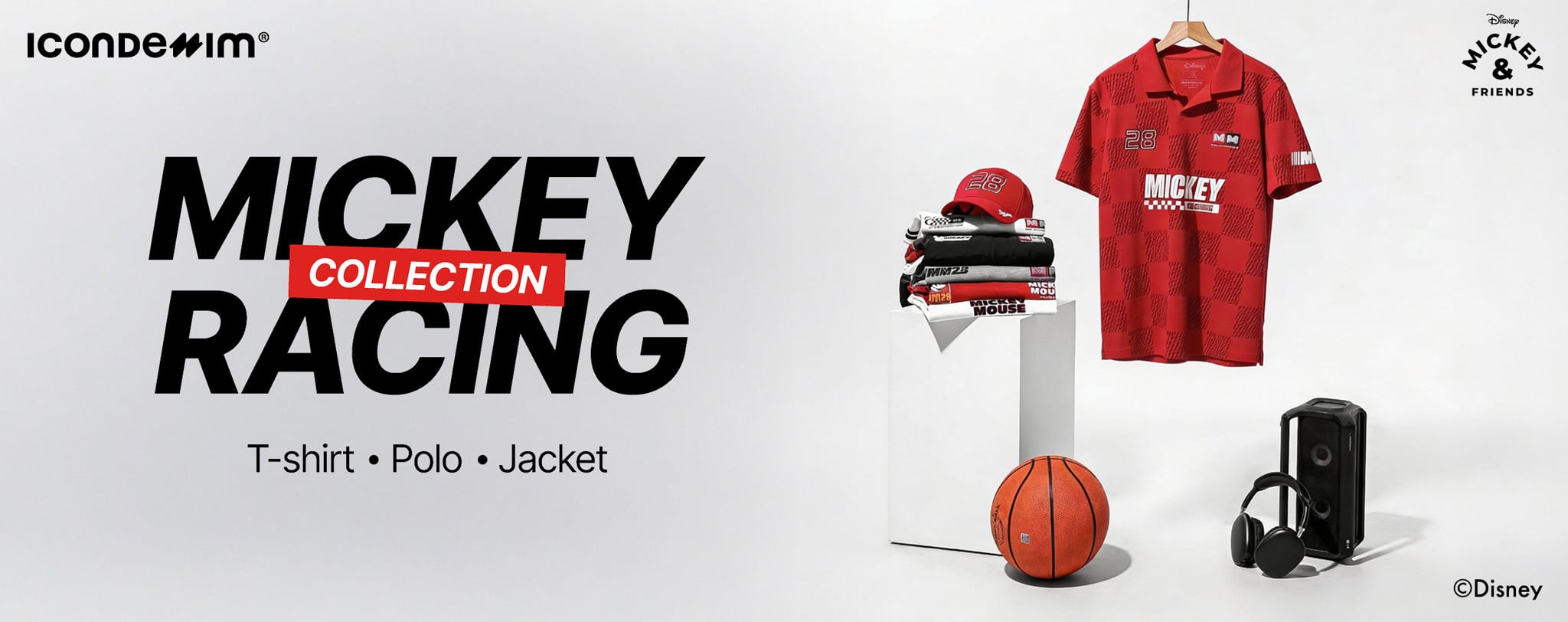 ICONDENIM - DISNEY COLLECTION MICKEY RACING