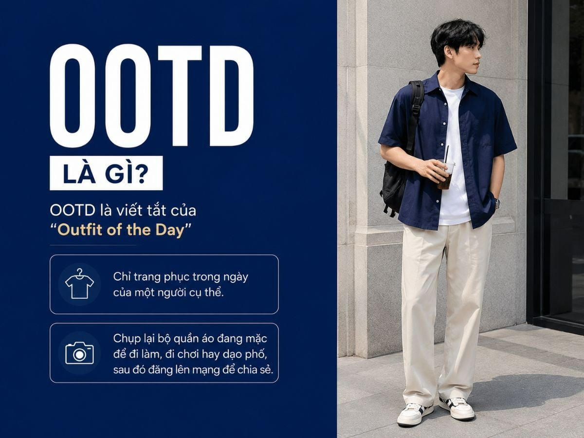 Outfit of the Day nam với sơ mi ngắn tay layer áo thun
