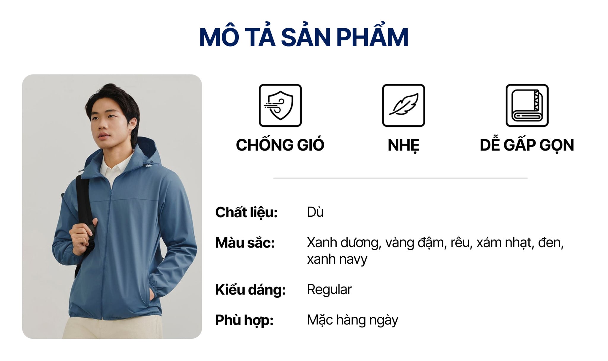 ao-khoac-du-nam-co-non-mong-nhe-pocketable-form-regular