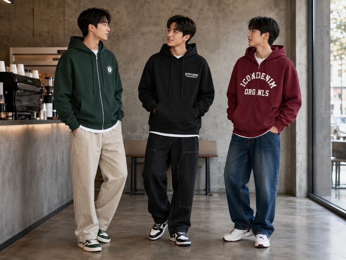 Áo khoác hoodie nam