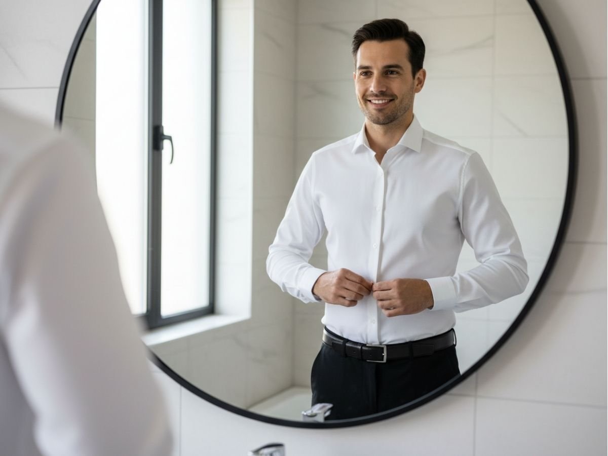 Sơ mi giúp quý ông thể hiện sự tự tin của mình