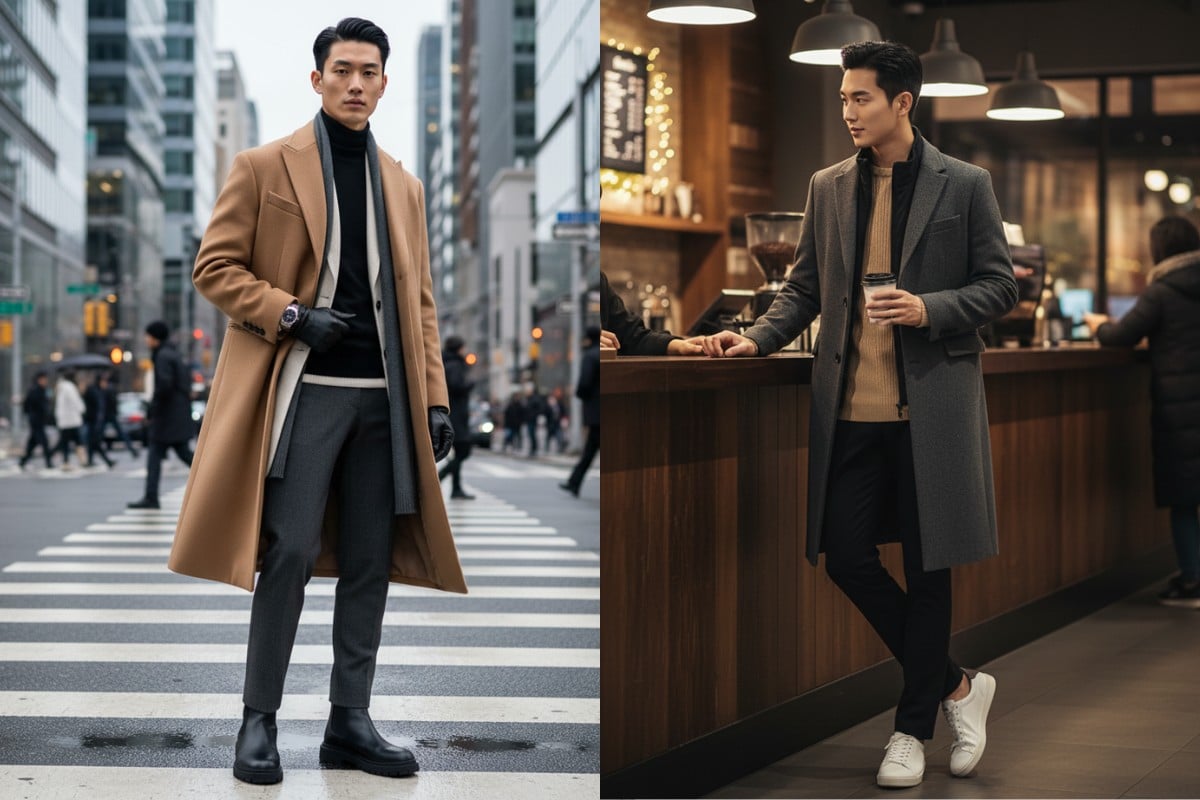 Công thức layering phối đồ mùa đông hiệu quả