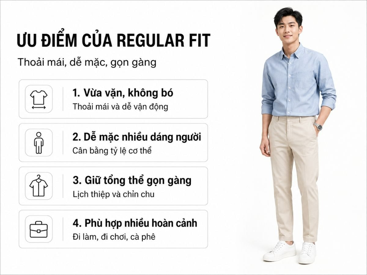 Đặc điểm của form regular